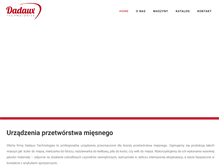 Tablet Screenshot of dadaux.pl